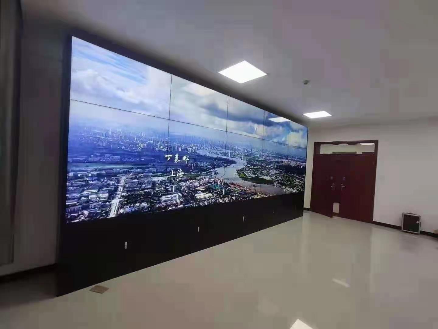 浦东新区拼接屏-55寸京东方液晶拼接屏3X4案例展示